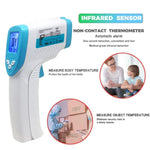 Nhiệt kế hồng ngoại đo trán không tiếp xúc DT8018, phạm vi nhiệt độ: 32.0 độ C - 42.5 độ C, XE-805B