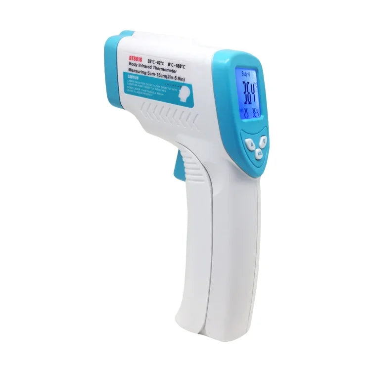 Nhiệt kế hồng ngoại đo trán không tiếp xúc DT8018, phạm vi nhiệt độ: 32.0 độ C - 42.5 độ C, XE-805B