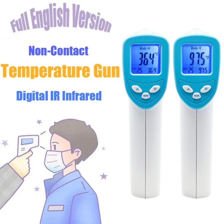 Nhiệt kế hồng ngoại đo trán không tiếp xúc DT8018, phạm vi nhiệt độ: 32.0 độ C - 42.5 độ C, XE-805B