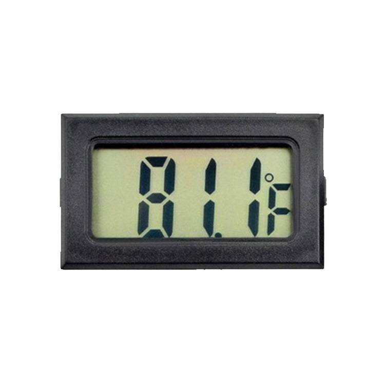 Nhiệt kế kỹ thuật số LCD mini trong nhà (hiển thị độ F), màu trắng, (hiển thị độ F)(Trắng), (hiển thị độ F)(Đen)