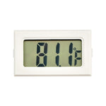 Nhiệt kế kỹ thuật số LCD mini trong nhà (hiển thị độ F), màu trắng, (hiển thị độ F)(Trắng), (hiển thị độ F)(Đen)