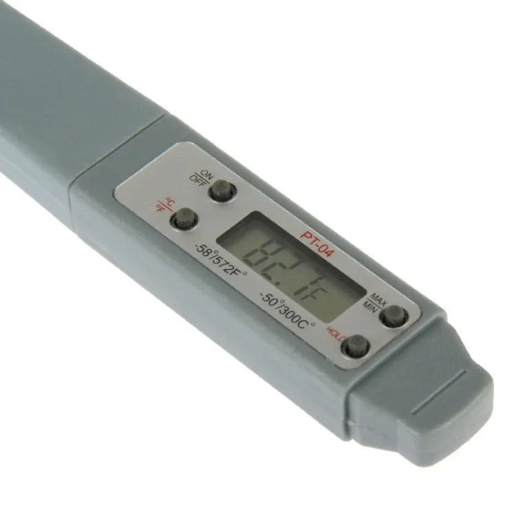 Nhiệt kế thực phẩm kỹ thuật số LCD PT-04, dải nhiệt độ: -50 đến 300 độ C, PT-04