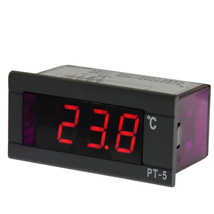PT-5 Digital LCD Probe Fridge Freezer Thermometer Thermograph for Refrigerator, Temperature Ranger: -40 to 110 Degree Celsius, PT-5