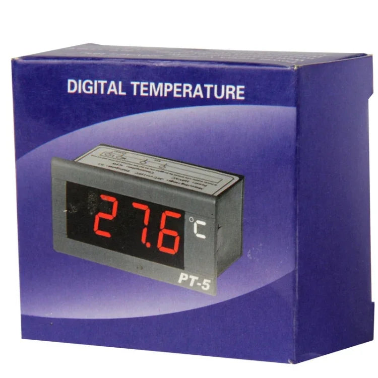 Nhiệt Kế Đo Nhiệt Độ Tủ Lạnh PT-5 Màn Hình LCD Kỹ Thuật Số, Phạm Vi Nhiệt Độ: -40 đến 110 Độ C