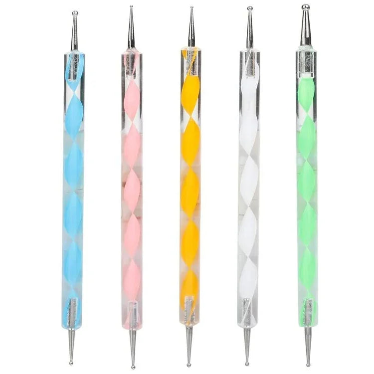 Bút vẽ điểm kim cương móng tay, chiều dài: 13cm