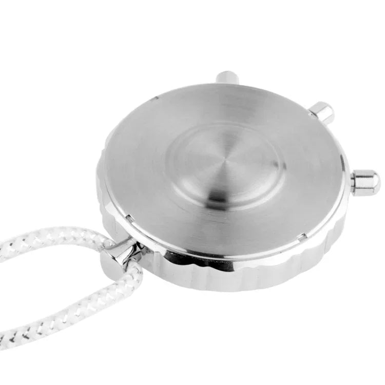 Đồng hồ bấm giờ kim loại PS528 chuyên nghiệp, đồng hồ thể thao kỹ thuật số LCD cầm tay có dây đeo, PS528