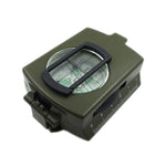 La bàn đa chức năng du lịch quân sự GoldGood DC60-2A, địa chất bỏ túi kiểu lăng kính Mỹ có màn hình phát quang (Xanh lính), DC60