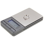 Cân kỹ thuật số trang sức 2 trong 1 cầm tay 1000g x 0.1g + máy tính với màn hình LCD hiển thị số, 1000g x 0.1g