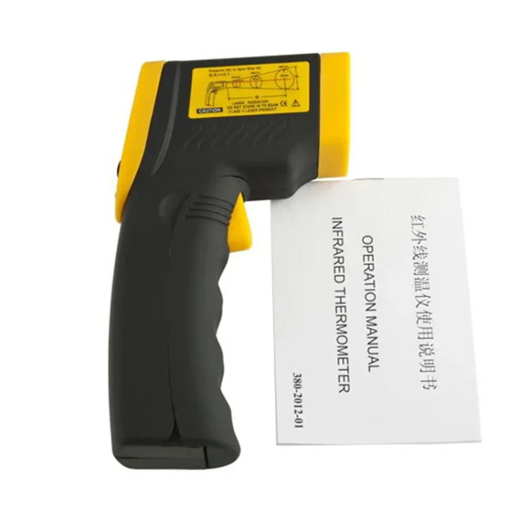 Nhiệt Kế Hồng Ngoại, Phạm Vi Nhiệt Độ: -50 - 380 Độ C (D:S = 12:1)