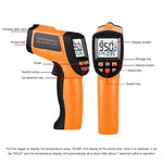Nhiệt kế hồng ngoại, dải nhiệt độ: -50 - 1150 độ C, GM1150