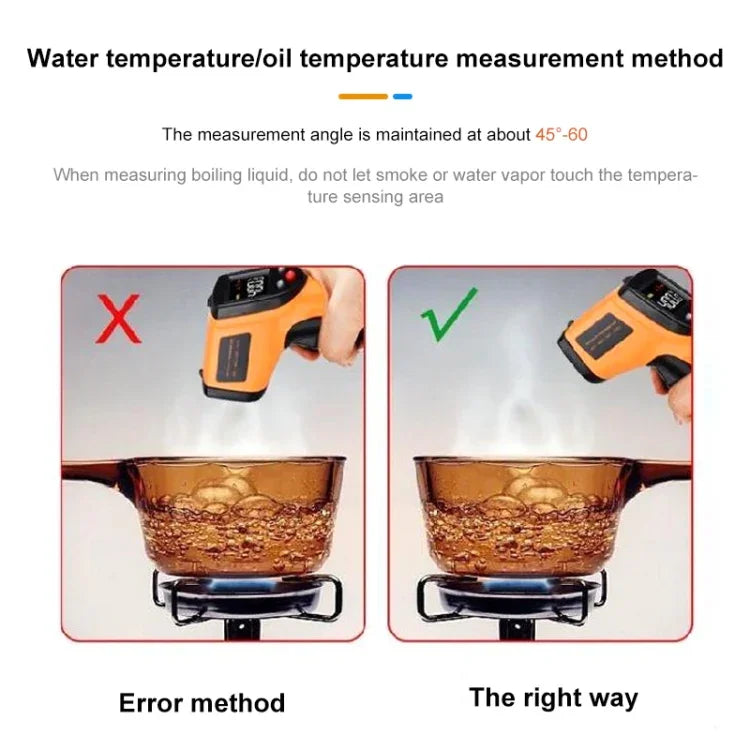 Nhiệt kế hồng ngoại, dải nhiệt độ: -50 - 1150 độ C, GM1150
