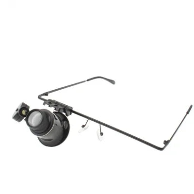 Kính lúp sửa đồng hồ loại kính 20X có đèn LED, 9892A