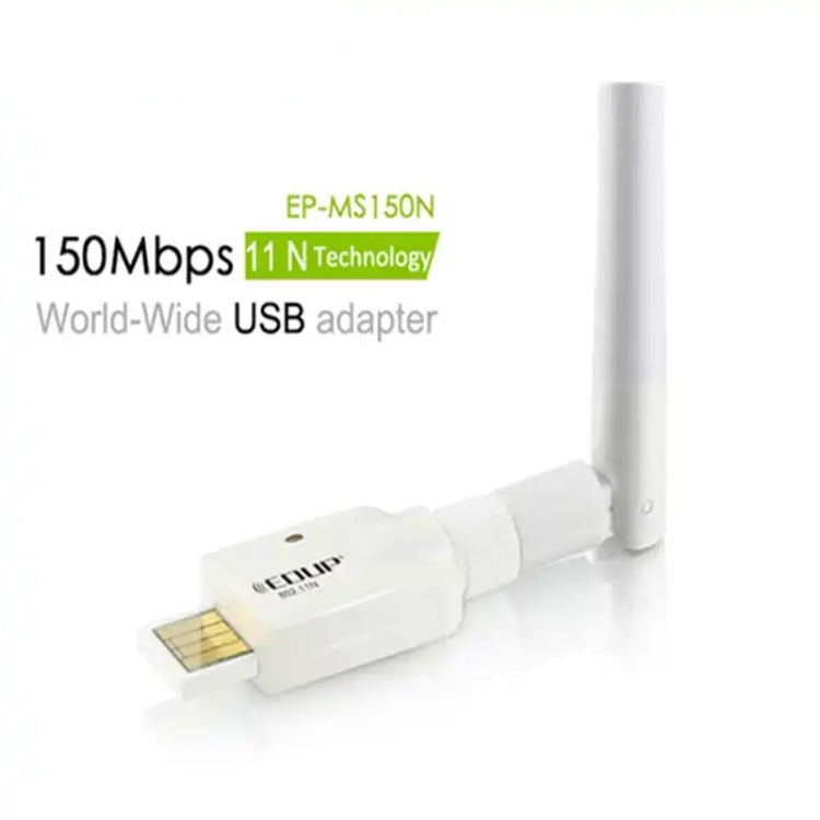 Card USB không dây mini công suất cao 802.11N 150M, card USB