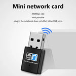 Card USB mạng không dây 300Mbps 802.11N Nano, card USB