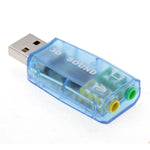 Card âm thanh ngoài USB DSP 5.1 kênh đơn (giao màu ngẫu nhiên)