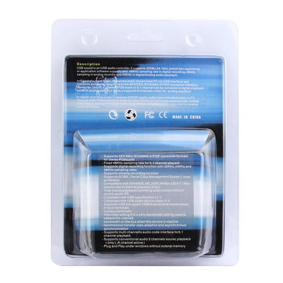 Bộ điều khiển âm thanh quang học USB 5.1 kênh