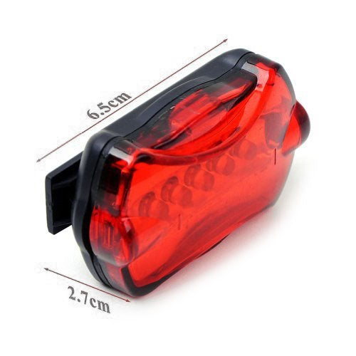 Đèn pha xe đạp chống nước 5 LED + đèn hậu an toàn, đèn pha xe đạp + đèn hậu an toàn