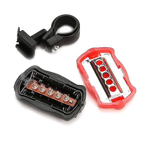 Đèn pha xe đạp chống nước 5 LED + đèn hậu an toàn, đèn pha xe đạp + đèn hậu an toàn