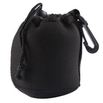 Túi đựng ống kính máy ảnh SLR bằng neoprene có móc khóa, kích thước: 8x10cm