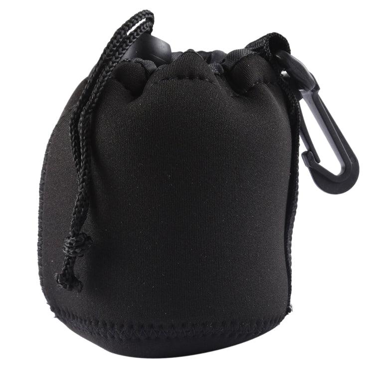 Túi đựng ống kính máy ảnh SLR bằng neoprene có móc khóa, kích thước: 8x10cm