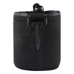 Túi đựng ống kính máy ảnh SLR bằng neoprene có móc khóa, kích thước: 8x10cm