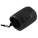 Túi đựng ống kính máy ảnh SLR bằng neoprene có móc khóa, kích thước: 8x10cm
