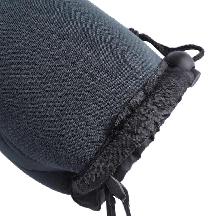 Túi đựng ống kính máy ảnh SLR bằng neoprene có móc khóa, kích thước: 8x10cm