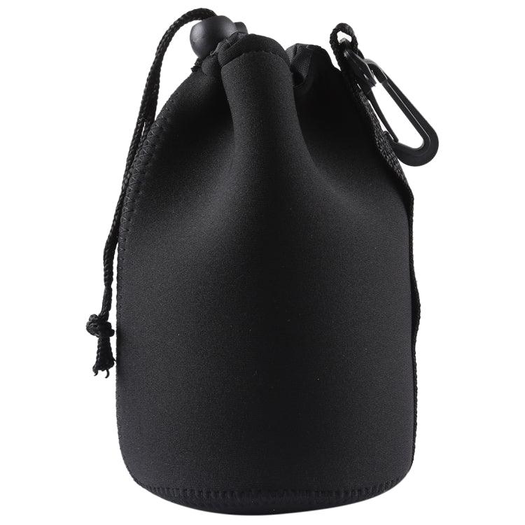 Túi đựng ống kính máy ảnh SLR bằng neoprene có móc khóa, kích thước: 10x18cm