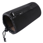 Túi đựng ống kính máy ảnh SLR bằng neoprene có móc khóa, kích thước: 10x18cm