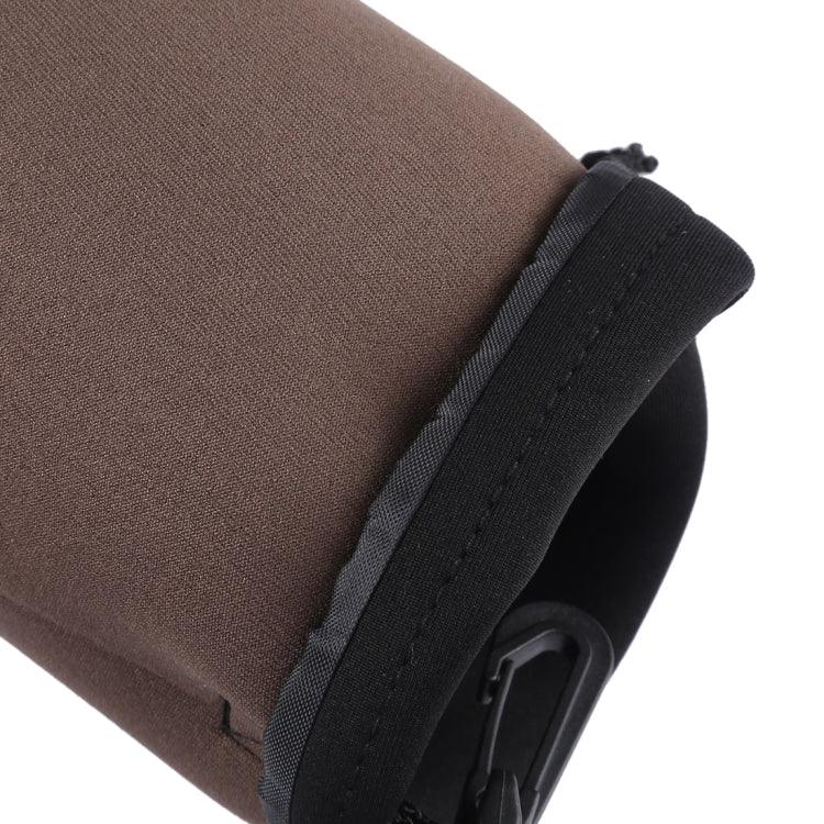 Túi đựng ống kính máy ảnh SLR bằng neoprene có móc khóa, kích thước: 10x18cm