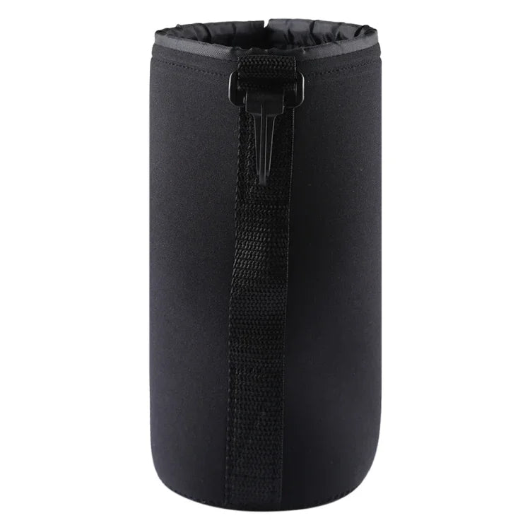 Túi đựng ống kính máy ảnh SLR bằng neoprene có móc khóa, kích thước: 10x22cm