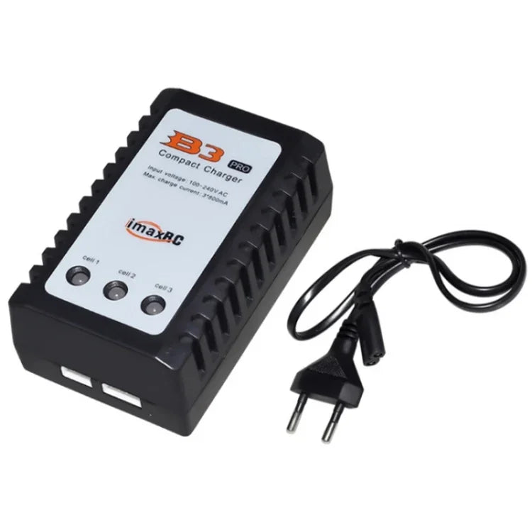 Bộ sạc cân bằng thông minh pin lithium 7.4V/11.1V 2S/3S cho máy bay mô hình ImaxRC, Phích cắm EU