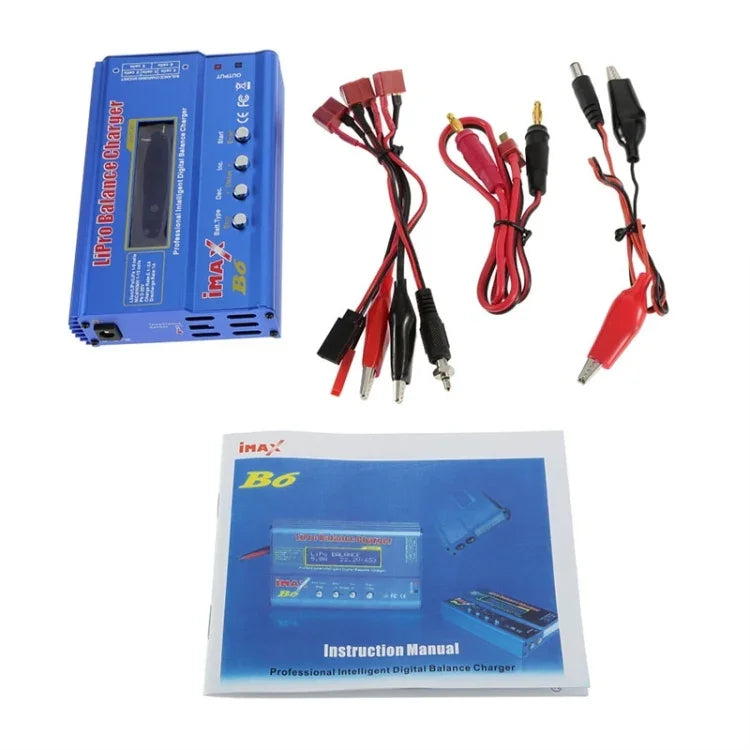 Bộ Sạc Cân Bằng Pin RC Lipo NiMH Kỹ Thuật Số iMAX B6, W303