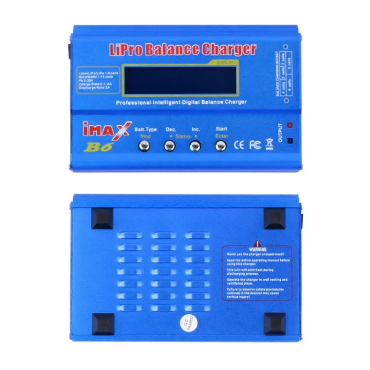 Bộ Sạc Cân Bằng Pin RC Lipo NiMh LCD Kỹ Thuật Số iMax B6, J502