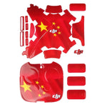 Bộ decal PVC giả sợi carbon chống nước 4D cho DJI Phantom 3 Quadcopter & bộ điều khiển từ xa & pin