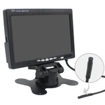 Màn hình xe hơi 7.0 inch / Màn hình camera giám sát với giá đỡ điều chỉnh góc & điều khiển từ xa, đầu vào video kép, 7.0 inch, đầu vào video kép