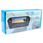 Màn hình xe hơi màu TFT-LCD 7 inch cho camera lùi, hỗ trợ chức năng tự động chuyển màn hình khi lùi, 7 inch camera lùi