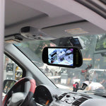 Màn hình xe hơi màu TFT-LCD 7 inch cho camera lùi, hỗ trợ chức năng tự động chuyển màn hình khi lùi, 7 inch camera lùi