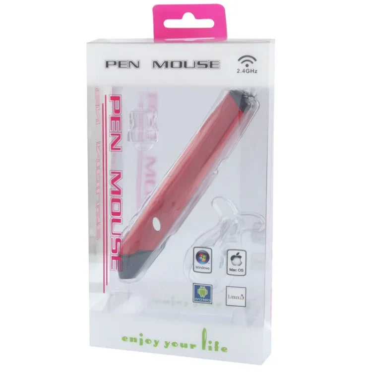 Chuột bút không dây 2.4GHz với đầu thu USB mini, Khoảng cách truyền: 10m (EL-P01), EL-P01