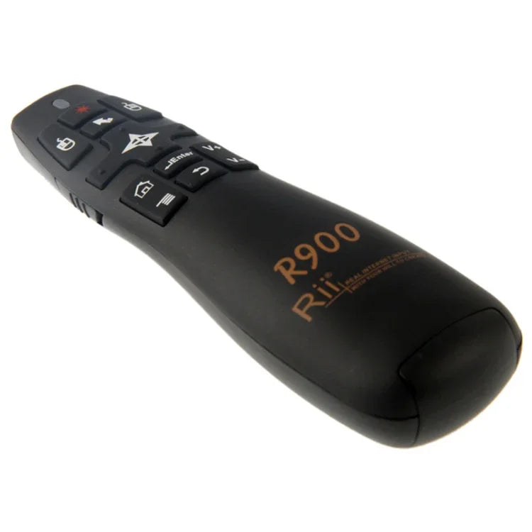 Chuột bay không dây 2.4G trình chiếu laser Rii chuyên nghiệp Air Mouse R900 cho HTPC / Android TV BOX / PS3 / XBOX360 / Máy tính bảng (K14 R900), K14 R900