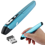 Chuột bút không dây 2.4GHz 500 / 1000DPI với đầu thu USB Mini, Khoảng cách truyền: 10m, 500 / 1000DPI Màu xanh, 500 / 1000DPI Màu xám
