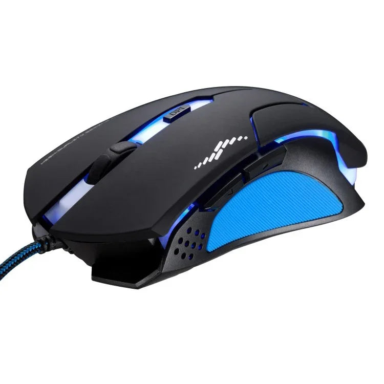Chuột quang chơi game có dây T7 đổi màu 3 màu 1200 DPI 1600DPI 2400DPI USB, T7