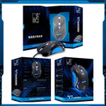 Chuột quang chơi game có dây T7 đổi màu 3 màu 1200 DPI 1600DPI 2400DPI USB, T7