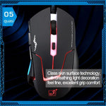 Chuột quang chơi game có dây T7 đổi màu 3 màu 1200 DPI 1600DPI 2400DPI USB, T7