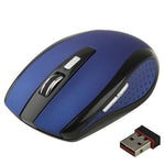 Chuột quang không dây 2.4 GHz 800~1600 DPI 6D với đầu thu USB Mini, cắm là dùng, Khoảng cách làm việc lên đến 10 mét