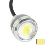 3W Waterproof Eagle Eye Light LED Light for Vehicles, Cable Length: 60cm, Green, Red, White, Warm White, 蓝光