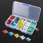 50 PCS 10A / 15A / 20A / 25A / 30A Blade Fuses Set for Car Vehicle, 50 PCS