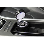 Diamond Facets Car Ashtray with LED Light, with LED Light(Dark Red), with LED Light(Black), with LED Light(White)