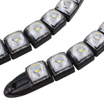 2 PCS  5W 10 LED SMD 5050 Flexible Snake LED Car Daytime Running Lights, DC 12V, 5W