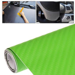 Car Decorative 3D Carbon Fiber PVC Sticker, Size: 127cm x 50cm